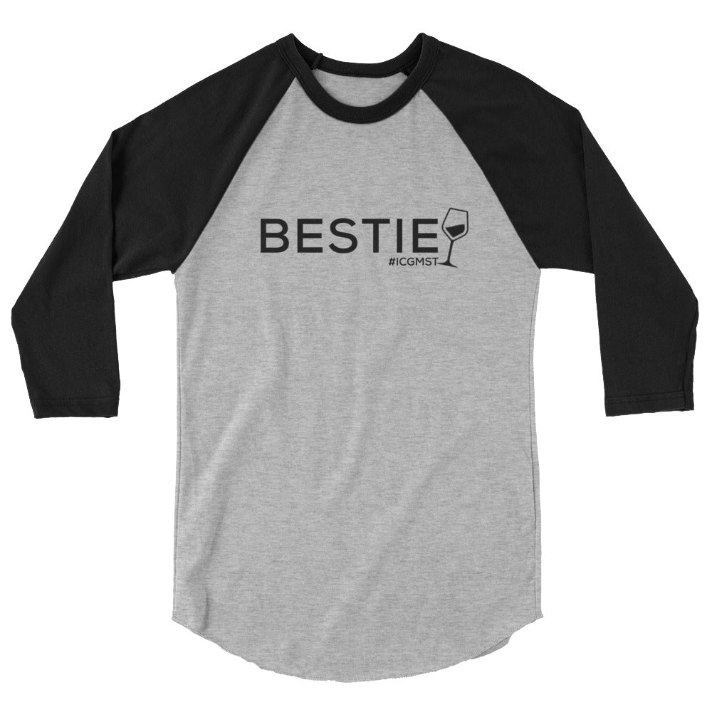 3/4 sleeve BESTIE shirt